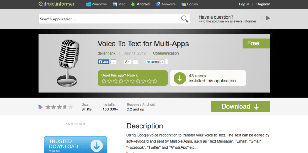 Voice to Text Multi-App