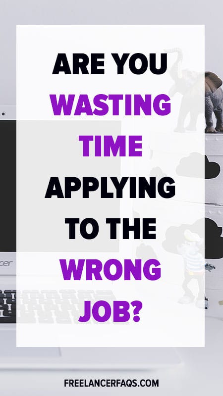 Are You Wasting Time Applying to the Wrong Job?