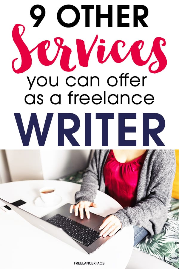 offer freelance writing services