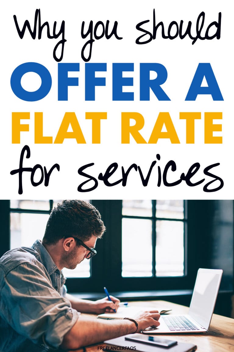 Why Should You Offer Flat Rate Services? Freelancer FAQs